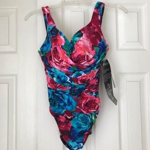 Miracle Suit Floral Bathing Suit